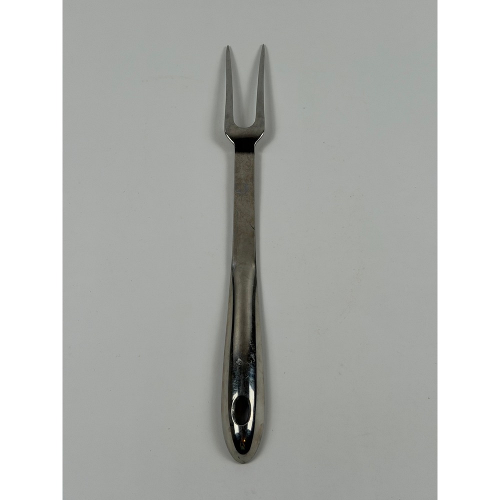 All‑Clad Stainless Steel Meat Carving Fork – 12.5" Professional Two‑Tine Tool